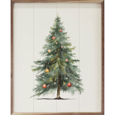 Simple Christmas Tree White