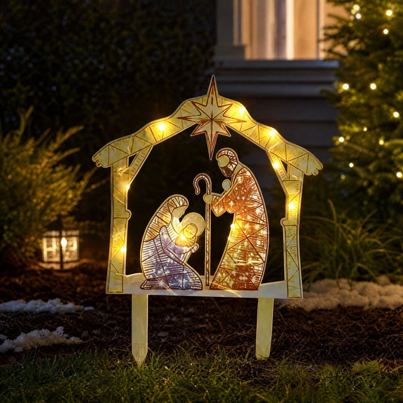 Ornement de Noël pour l'extérieur