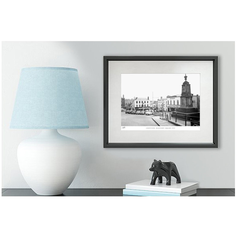 Chepstow, Beaufort Square 1957 - Single Picture Frame Print, 40cm H x 50cm W x 2.3cm D