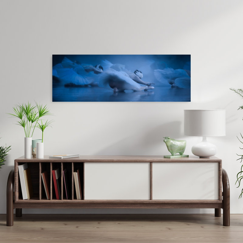 «Ethereal Ballet Dancers Dramatic Elegant Ethereal», art mural, H 36 po x l 12 po