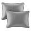 Courtepointe 3 pièces pour lit double / grand lit - Microfibre avec rembourrage en coton, réversible pour tout changement de temps, rembourrage attrayant pour la literie d'exposition, tous les alignements saisonniers, look merveilleux-118649985-118649984