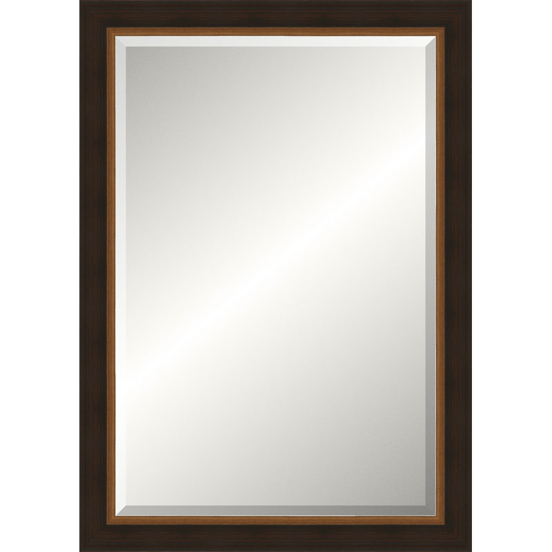 Espresso Old World Mirror, Classic Vanity