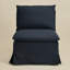 Chaise de salle à manger rembourrée en tissu 3 pièces Crampton Performance-205456643