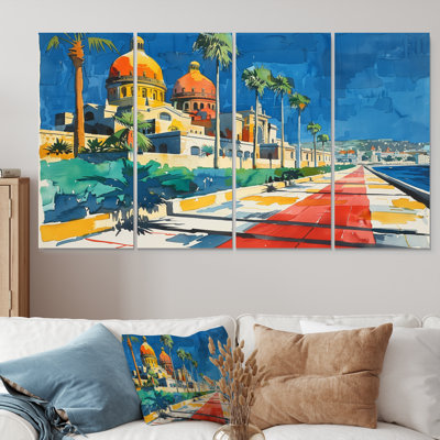Duplessis - City Buildings Canvas Art Set