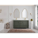 Aberdeen 60'' Double Bathroom Vanity with Top