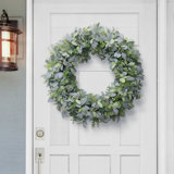 28" Artificial Lambs Ear Wreath