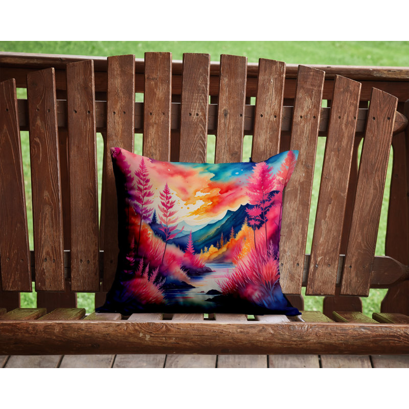 Coussin décoratif intérieur / extérieur Polyester, 14 po x 14 po