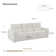 Upholstered Reclining Sofa