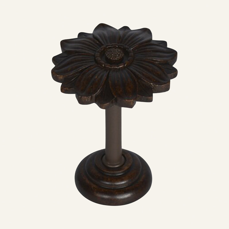 Retenue de rideau Mccane Bloom Medallion, Acajou