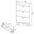 Freidin 21 Pair Flip Down Shoe Storage-100673792
