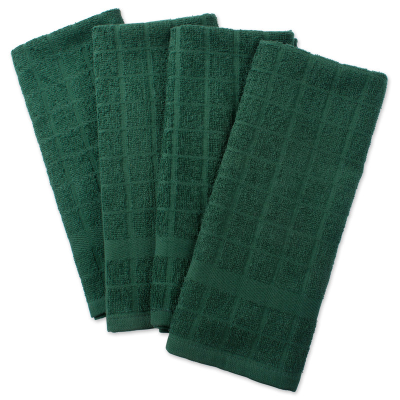 Torchon Amarilda, Vert foncé