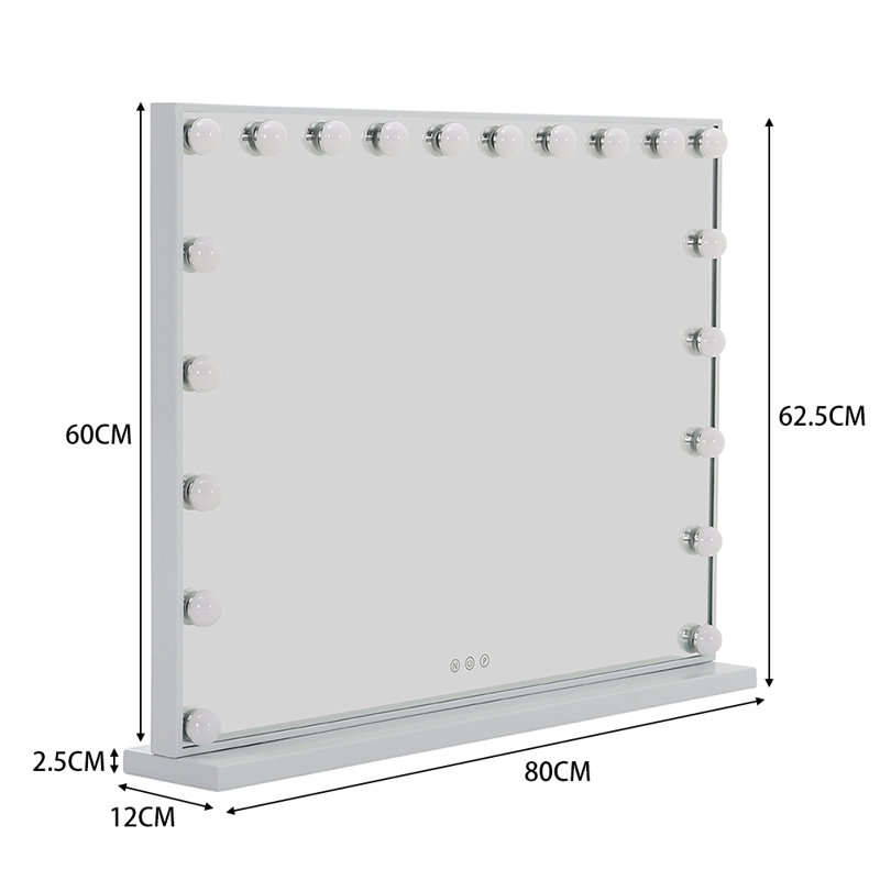 Kieth Metal Flat Floor Mirror
