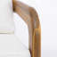 Chaise de salle à manger d'extérieur moderne en bois d'acacia avec coussins Nordby Nordin-134275446