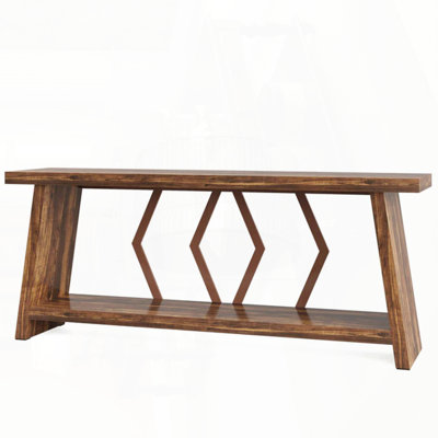Industrial Style Extra-Long Console Table