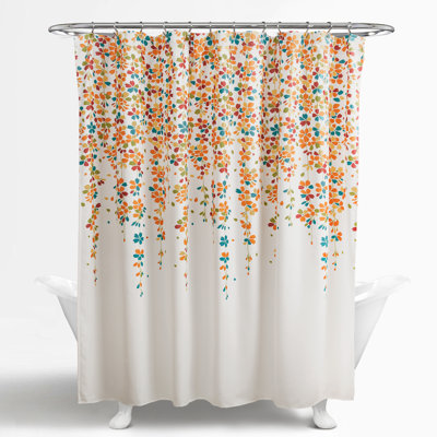 Weeping Flower Floral Shower Curtain