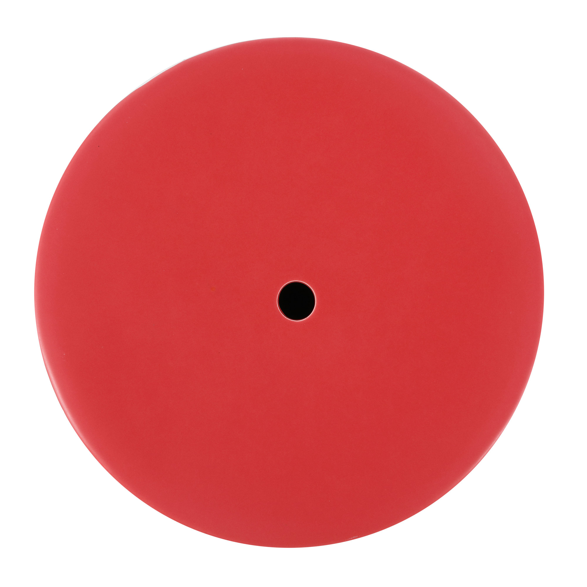 Biali Ceramic Accent Stool, Red
