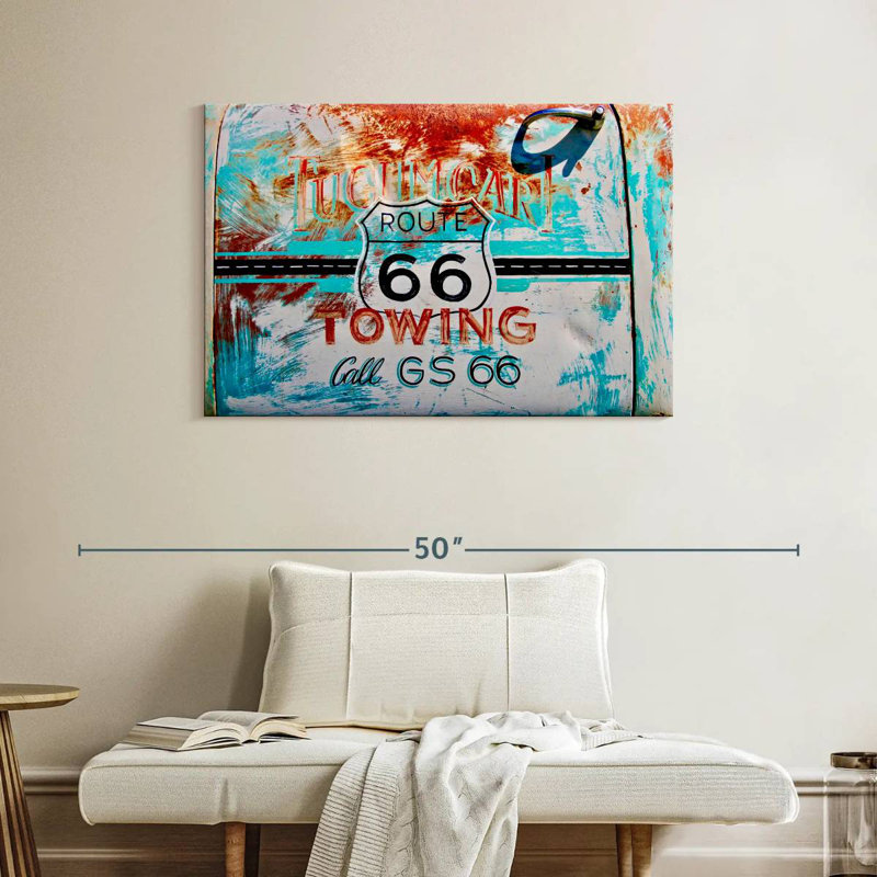 Mehar Route 66 Towing, 26" H x 39" W