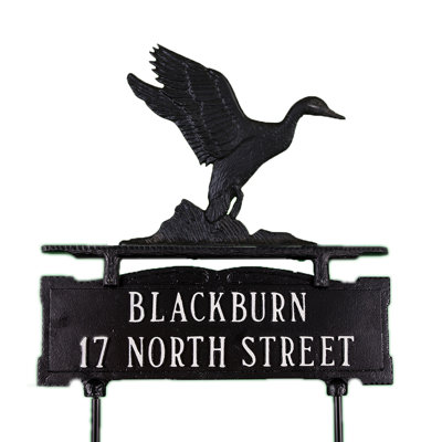2-Line Lawn Address Sign