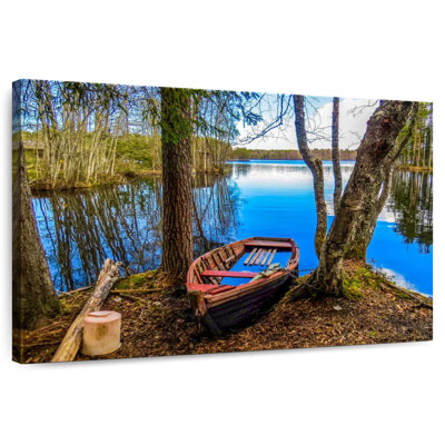 Mehar Old Boat In The Forest
