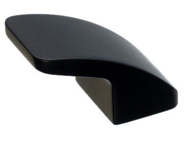 Thumb 1 1/4" Length Novelty Knob, Black