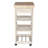 Manatuto Solid Wood Kitchen Cart