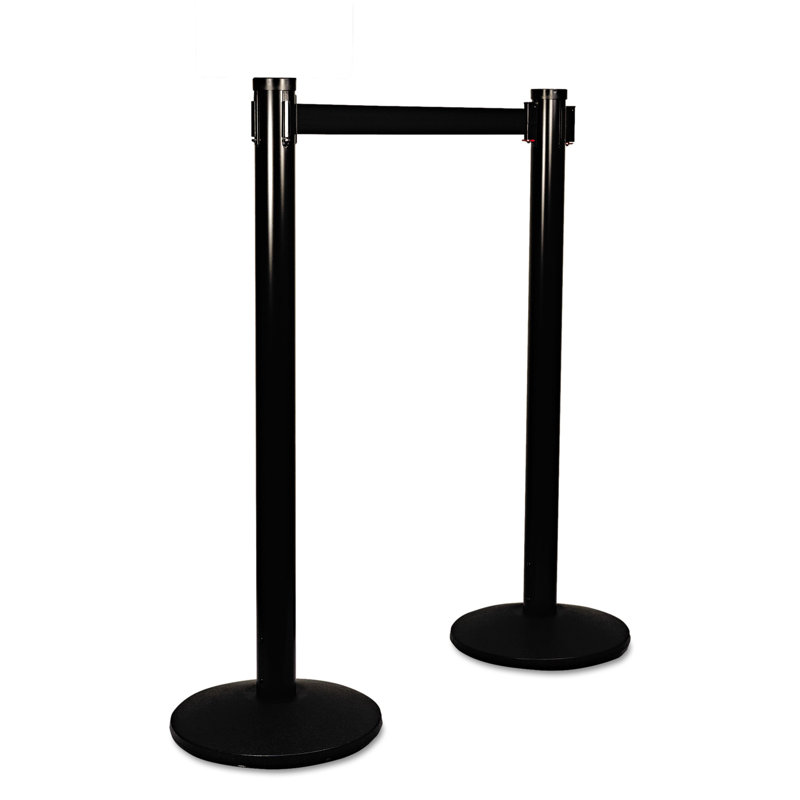 Tatco Adjusta-Tape Crowd Control Posts And Bases Tatco 40'' H Post