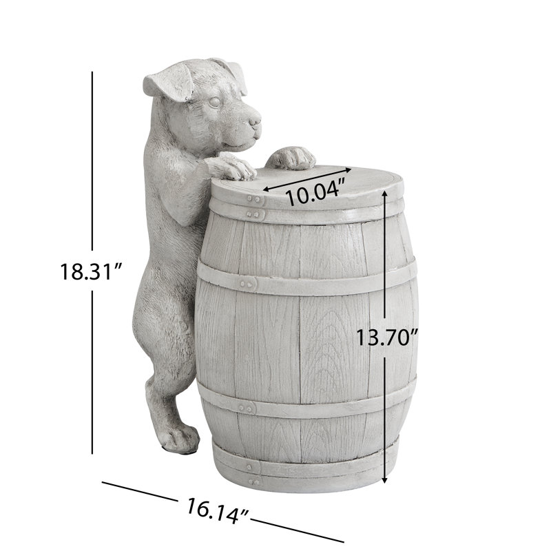 Table d'appoint Lucan Rustic MGO Dog