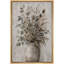 «Neutral Botanical Vase Arrangement», images de salon, impression sur toile encadrée-132063669-132063670