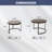 Round Nesting Coffee Table (Set of 2)