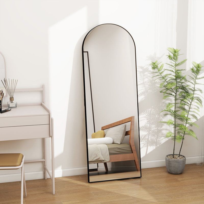 Miroir pleine grandeur, Noir, 64 po x 21 po