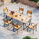 Rajibul Rectangular Outdoor Dining Table