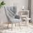 Pureza Velvet Wingback Chair-793981959