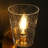 2-Lights- Dimmable Cylinder Candle Wall Light