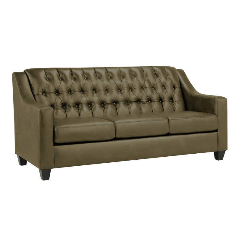 Ensemble de salon 2 pièces Debolt, Cuir taupe assorti