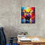 Toile épique «The River Moose» par Dean Russo, 20 po x 24 po