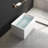 43"  Acrylic Freestanding Bathtub ,Spacious Rectangle Shape, Gloss White Finish, Chrome Overflow & Pop-Up Drain CUPC Certificate