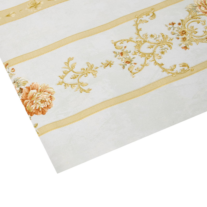 Non-Pasted Non-Woven 3D Embossed Wallpaper Roll