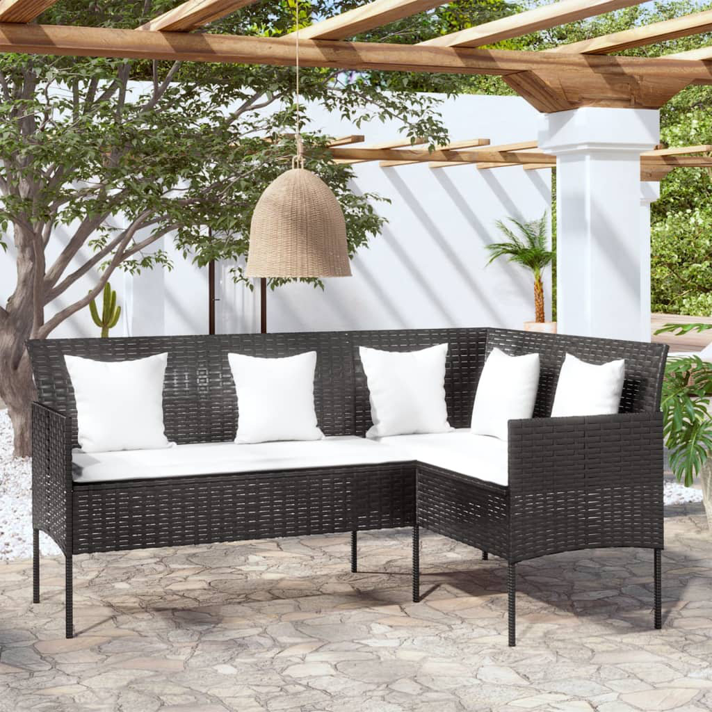 Gartenecksofa Dekou mit Kissen