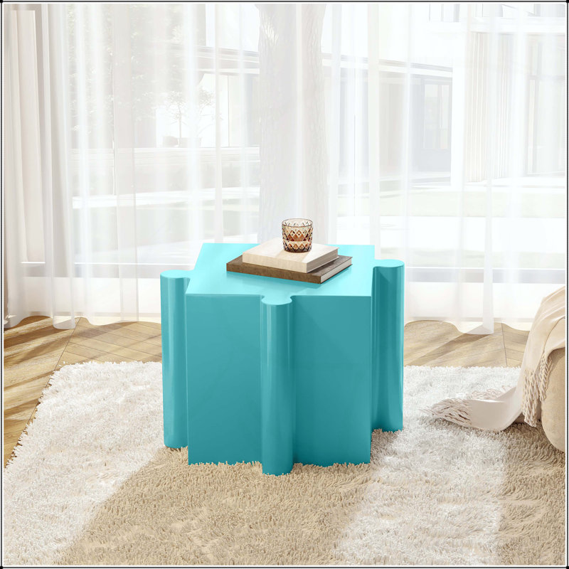 Table d'appoint casse-tête à casse-tête modulaire MGO - Combinaisons créatives pour une utilisation intérieure et extérieure