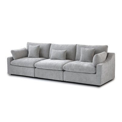 Kyna 119.29'' Slipcovered Sofa