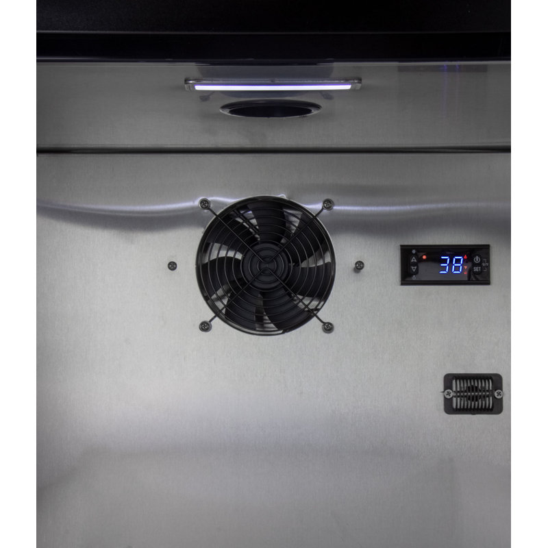 4.87 cu. ft. Dual Tap Right Hinge ADA Compliant Kegerator with Kit, Right