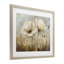 «White Wildflowers», prairie brune encadrée sous verre, conception de Petal Prints Design