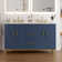 60'' Free Standing Double Bathroom Vanity with Sink and Engineered Stone Top