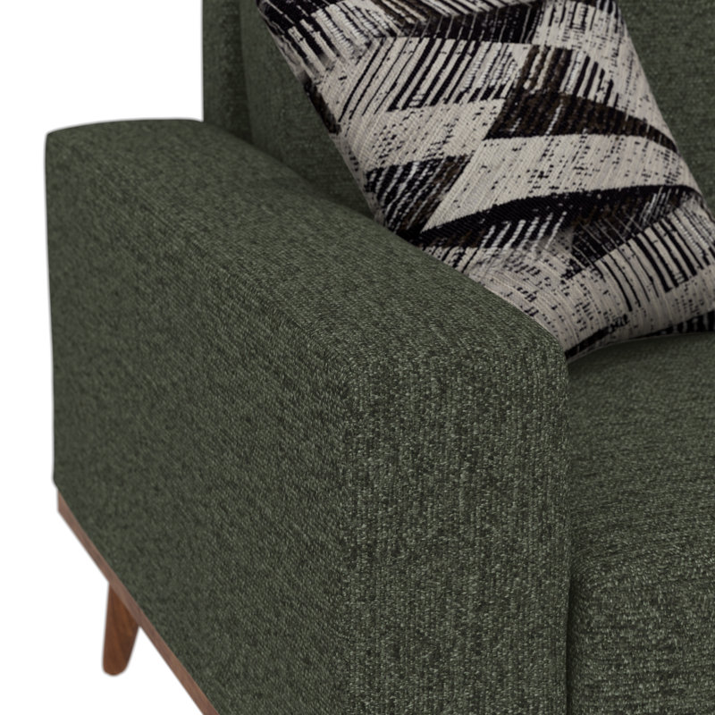 Causeuse Necattin, Vert