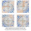 Kings Luxe Heritage 17.63" x 17.63" Ceramic Patterned Wall & Floor Tile