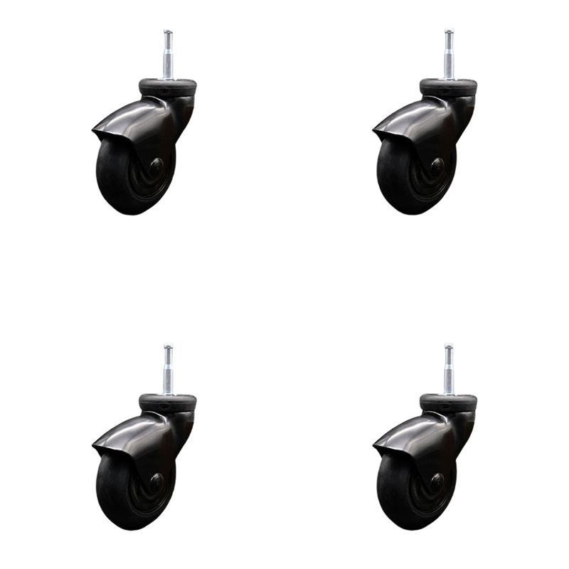 Neoprene Rubber Grip Neck Stem Caster