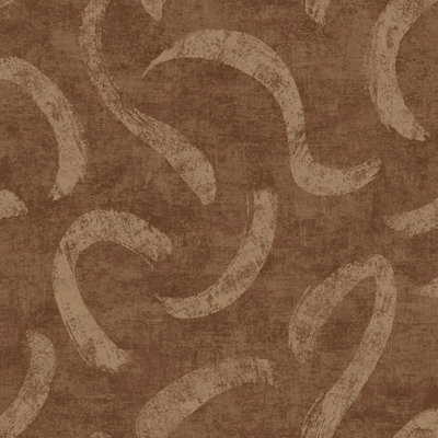 Papier peint texturé rouille non tissé Pi.