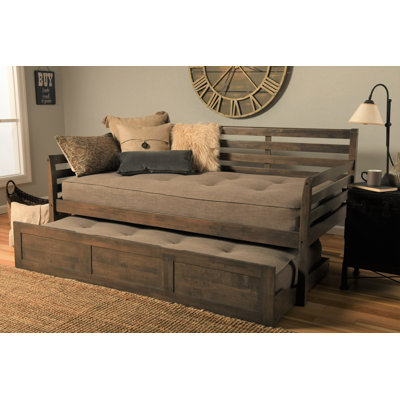 Alhamdi Upholstered Daybed with Trundle