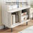  71" Tall Bookshelf With Storage Cabinet-800761288