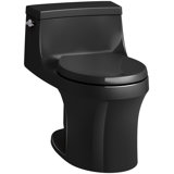 San Souci™ 1.28 GPF Water Efficient Round One-Piece toilet (Seat Included)